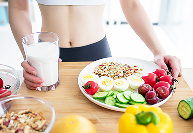 お客様が無理なく続けられる食事管理